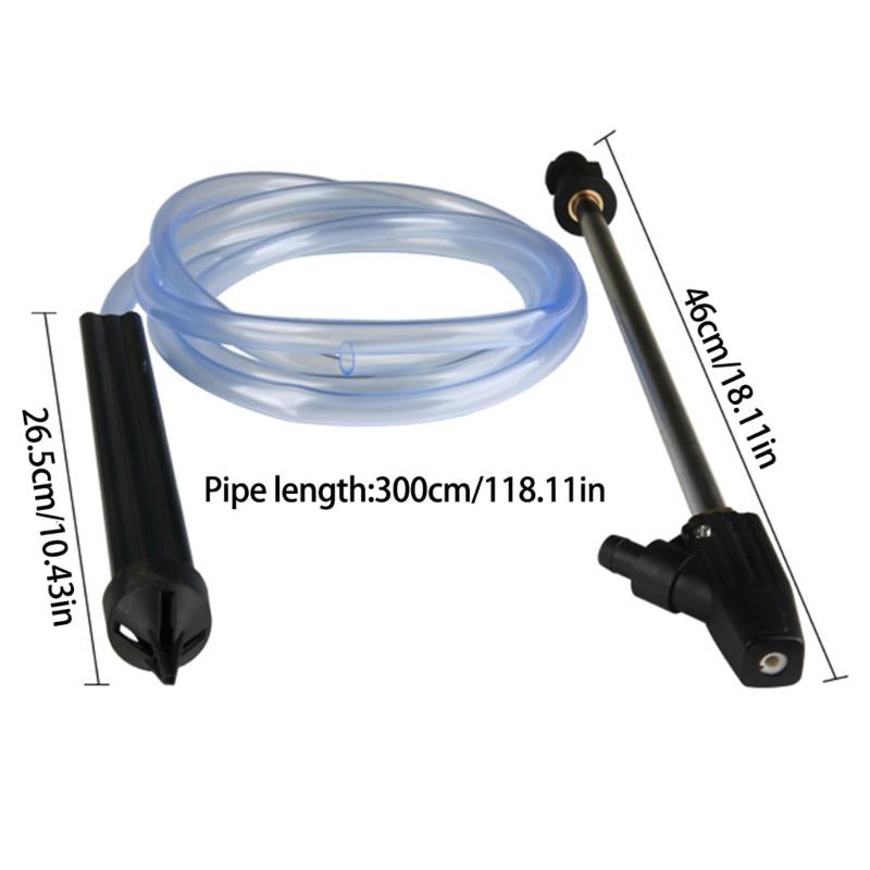 Hochdruckreiniger Sandstrahlsets Nassabrasive Sandstrahler Aufsatz mit Ersatzdüsenspitzen Anschluss