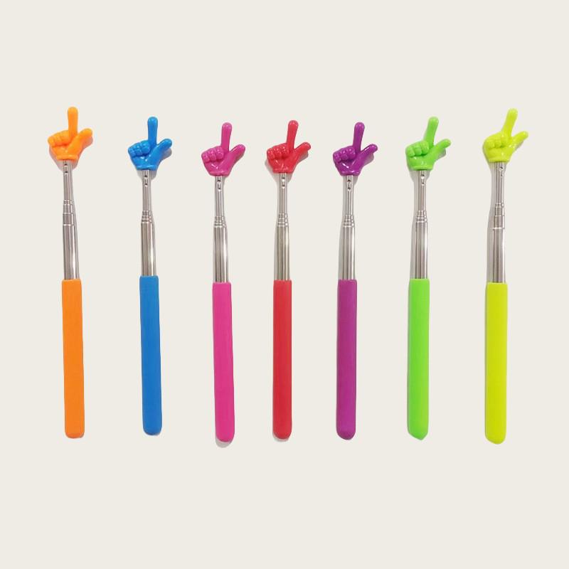 Retractable Foam Hand Gesture Pointer for Rock Paper Scissors Teaching