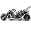 European and American Retro Distressed Titanium Steel Necklace Fashionable Motorcycle Pendant