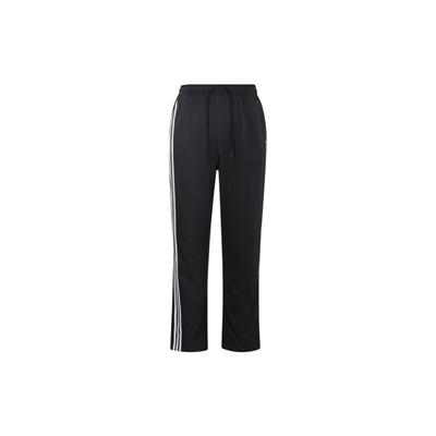 Originals Trefoil Refoil Contrast Wide-Leg Knit Sport Pants Women Bottoms Black HA4717