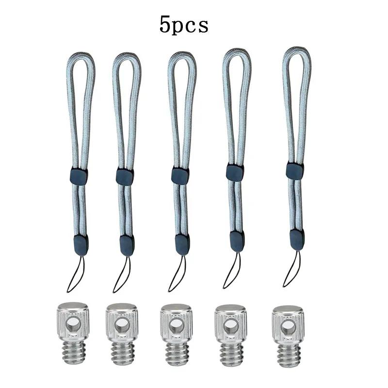 Multifunctional Hand Wrist Strap for Insta360 X5 X4 X3 X2 Phone Case Anti-lost Lanyard Rope Strap with 1/4 Screw Connector Mount