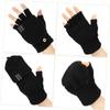 Multi Use Heated Gloves USB Double Sided Warming Half Full Finger Convertible for Outdoor Adventures Office Work School Studying