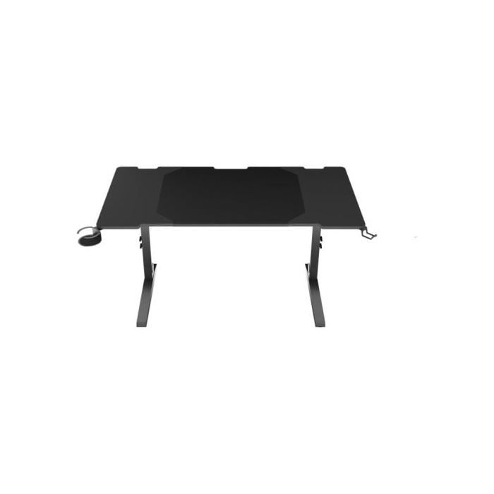 Mesa Gaming Genesis Holm Modular 140cm MDF y Acero Altura Ajustable LED y Gestión de Cables