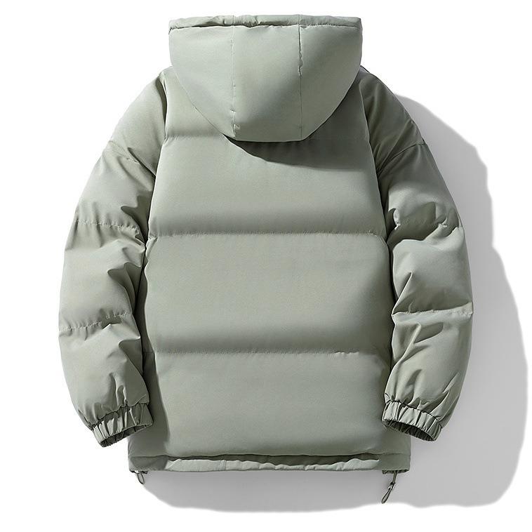 Couple Cotton-padded Jackets for Winter Warmth Trendy Down Jackets Thickened Hooded Cotton-padded Jackets for Autumn and Winter