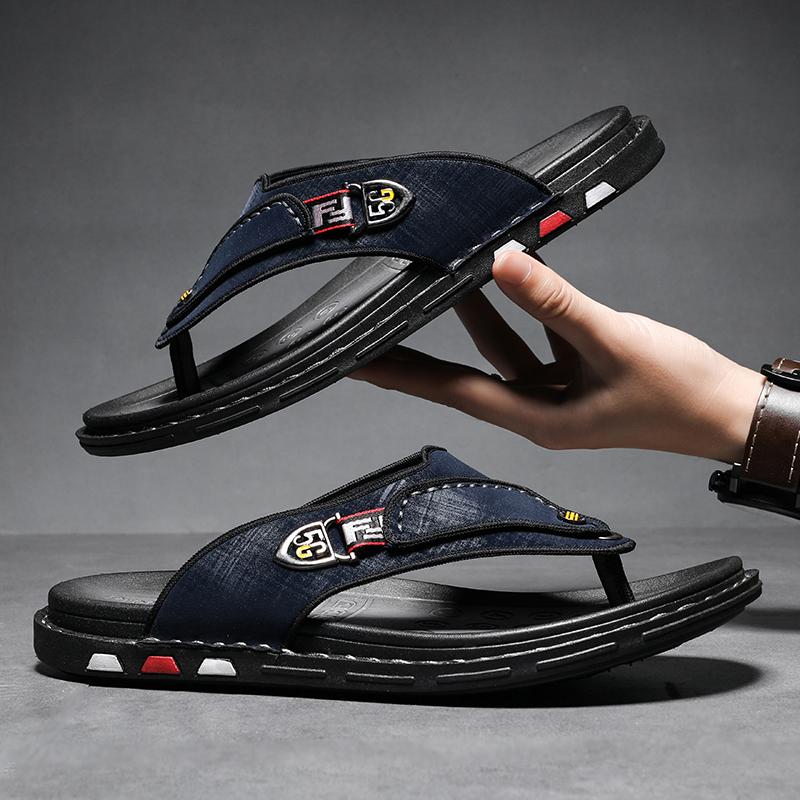 Módní trend Muži Boty Jednoduché žabky Lehké Přímořské pantofle Ležérní Muži Obuv Plážové sandály Pantofle Léto Volný čas Žabky s otevřenou špičkou