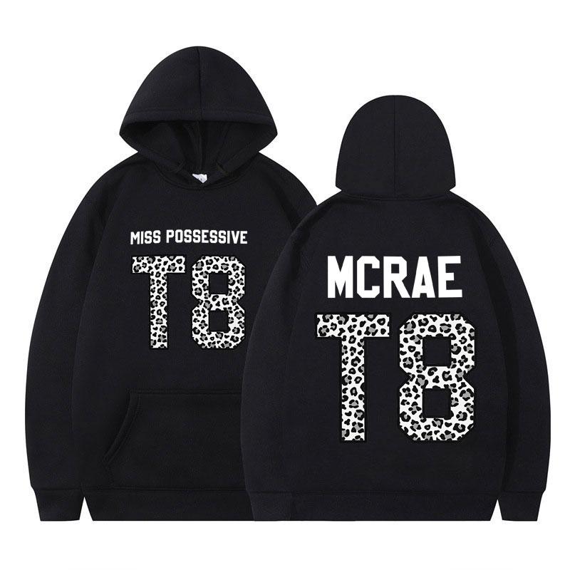 

Tate McRae Tour T8 Leopard Graphic Hoodie Men Women Fashion Oversized Pullover Long-sleeved Hip-hop Weatshirts Hot Sale 2025 3XL