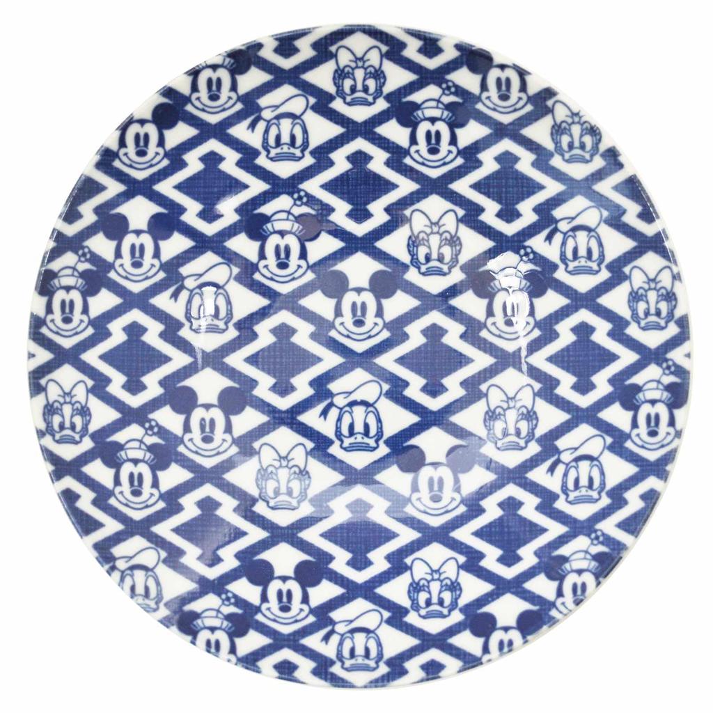 Disney Mickey Mouse Friends Tableware Set Dish Plate 6 Piece Set Curry Pasta Plate X 1 Piece 13cm Plate X 5 Piece Dishwasher Safe Microwave Safe