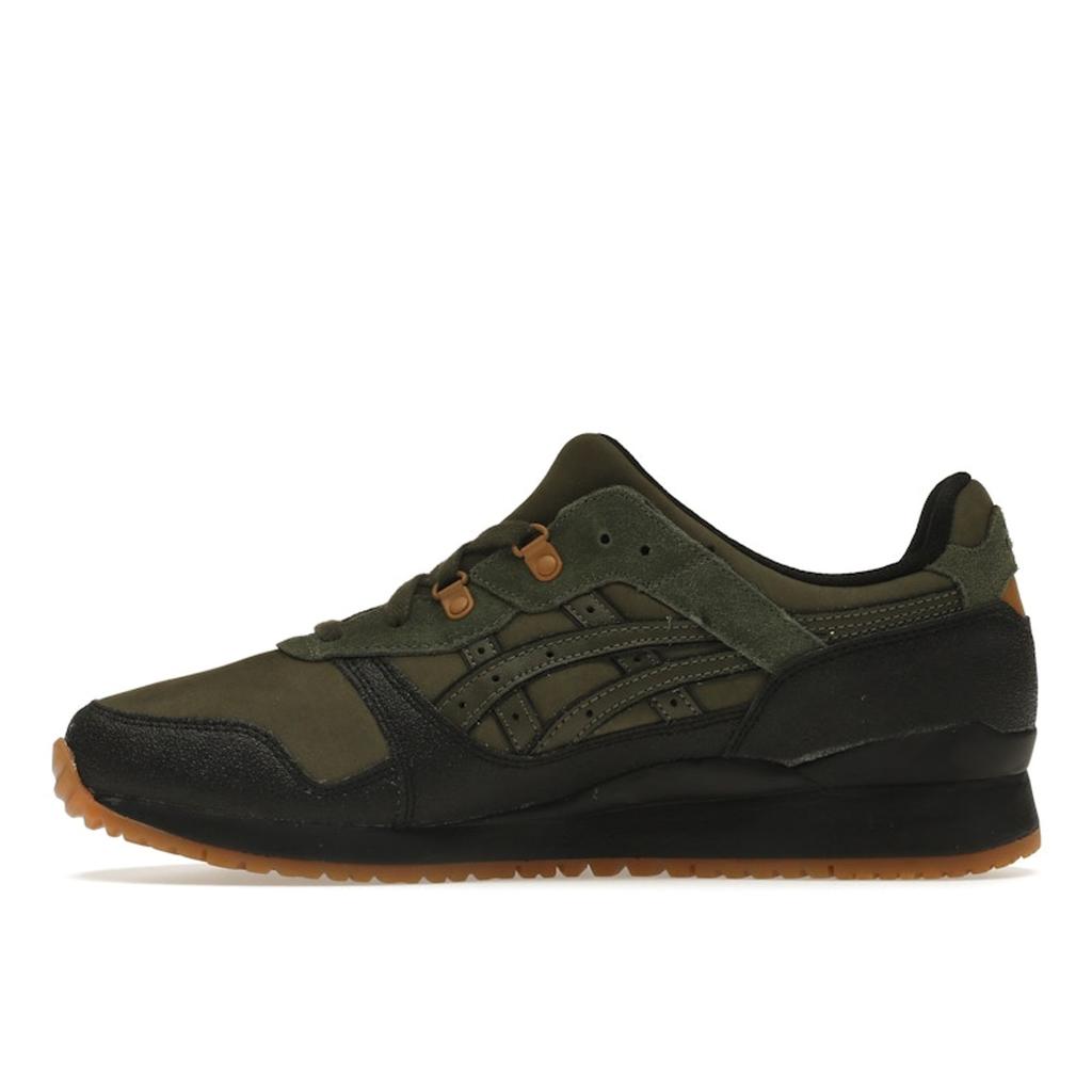 Asics Gel Lyte 3 Olive Black Men Sneakers Green Olive-Canvas 1203A187-303