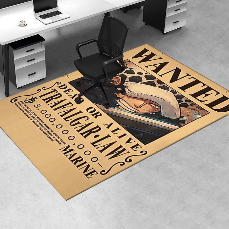 Büroteppich: Trafalgar Law Steckbrief Sofa Teppich, Stuhl Schutzdecke