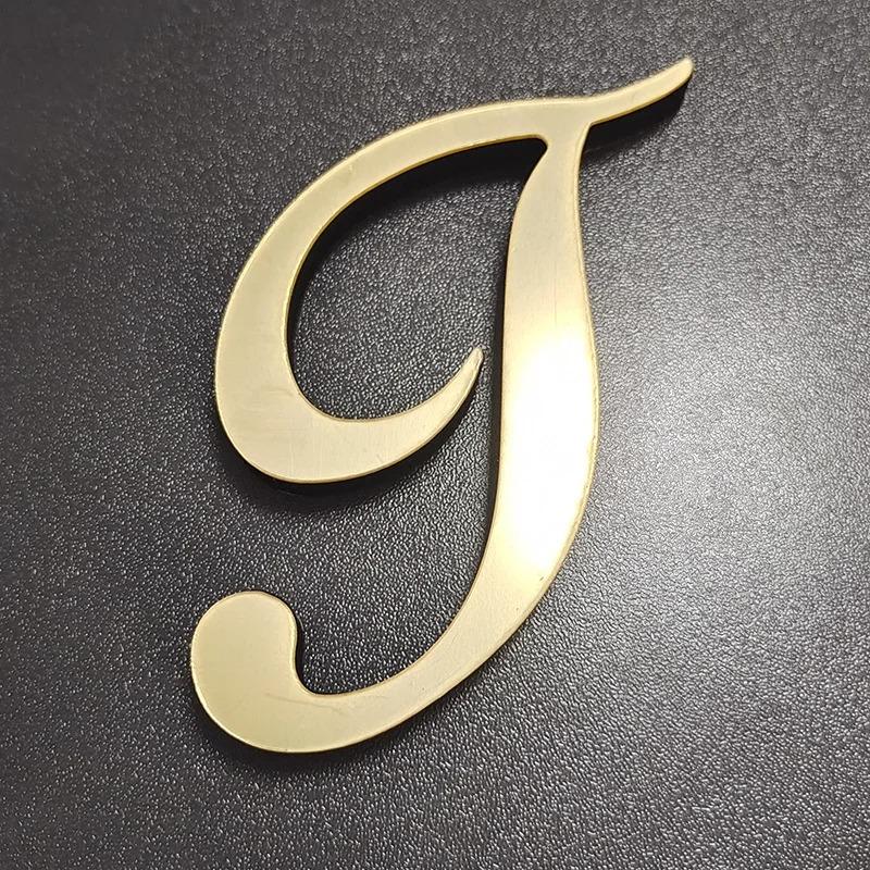 10cm/3.93in Fashionable Italicized English Letter Wall Stickers Modern Home Background Wall Decoration Stickers Creative DIY Wal