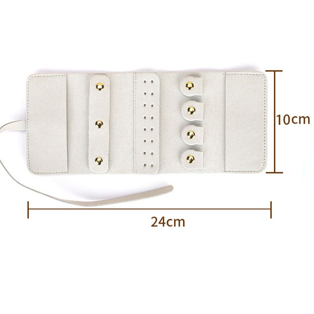 Jewelry Organizer Watch Bracelet Holder Foldable Design Ear Stud Storage Bag  Lady