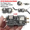 لـ Flipper Zero لوحة توسعة متعددة 3 في 1 وحدة 2.4 جيجا هرتز توسعة WiFi NRF24 + ESP32 توسعة NRF Sniffer Mousejacker