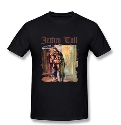 Pamuklu Jethro Tull Aqualung Tişört Siyah