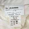 Jil Sander White Center Crease Ankle Length Straight Pants JSPO302900 Bottoms 38 whiteUsed