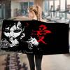 Anime G-Gaara Microfiber Blanket Quick Drying Beach Towels Oversized Printing Super Absorbent Pool Towel Blanket