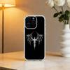 C-Cool Dark Gothic Cross Mark Phone Case For iPhone 17 16 15 14 13 12 11 Mini Pro Max Plus Transparent Cover
