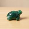 Green Fluorite Turtles Figurine Statue Mini Pocket Hug Tokens Bring Wisdoms Calm the Spirit New Years Gift Women Men