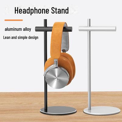 Aluminum Alloy Punch-Free Desktop Headphone Stand for Gaming Headsets