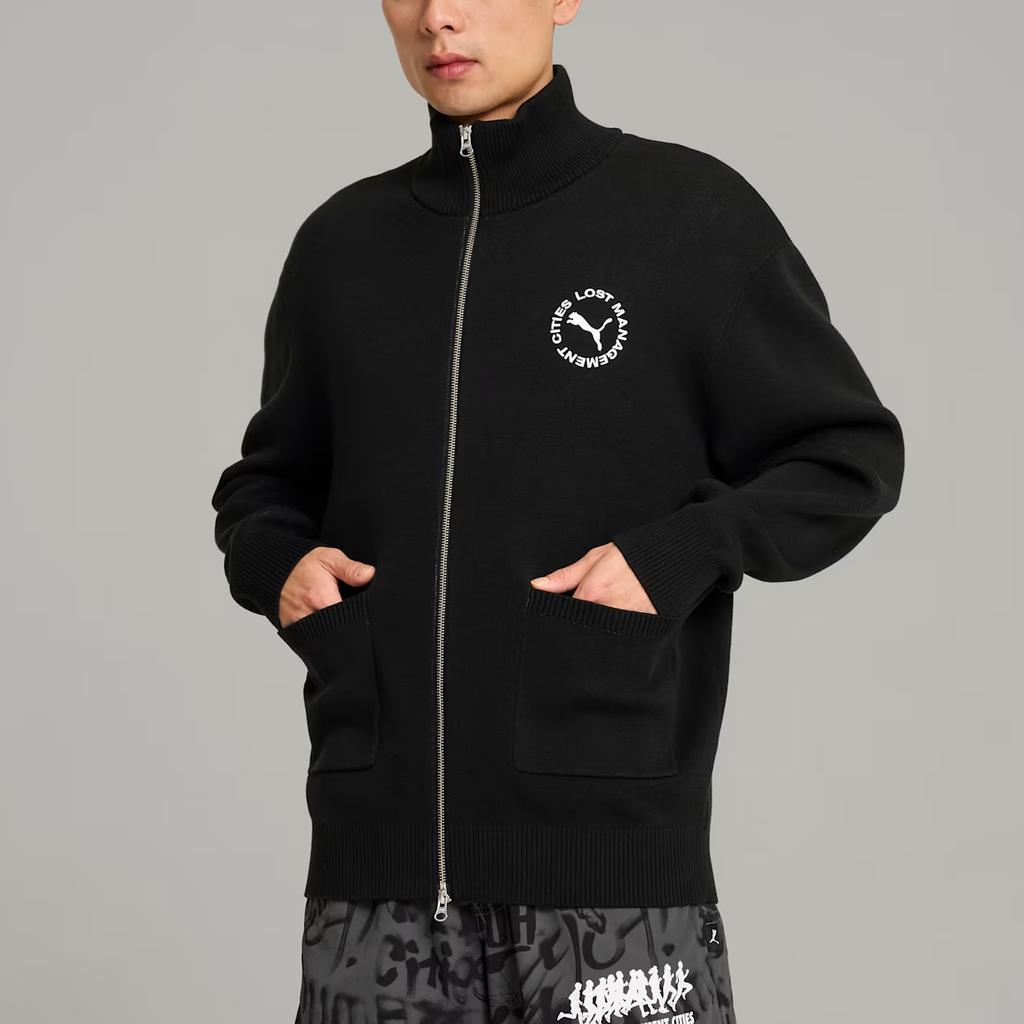 Puma x LMC Full-Zip Jacket Black Men Outerwear 626566-01