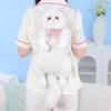 Cat Plush Backpack For Kids Large Capacity Book Bag Gift For Girls