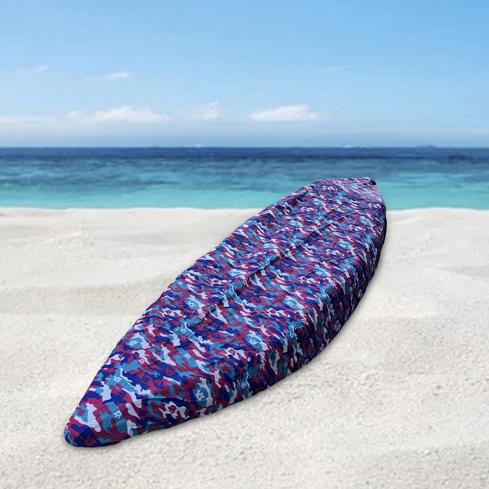 

Heavy-Duty Kayak Storage Cover for Outdoor Watercraft Protection 3.6m to 4m Blue