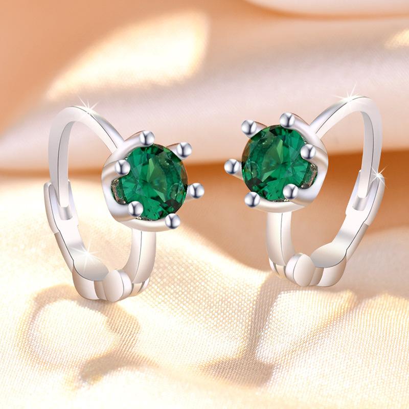 Lindon kobberlegering sirkon øredobber Drop øredobber for kvinner bryllupsfest gaver