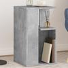  Side Table, Grey, 35x35x60 Cm, Wood-based Material