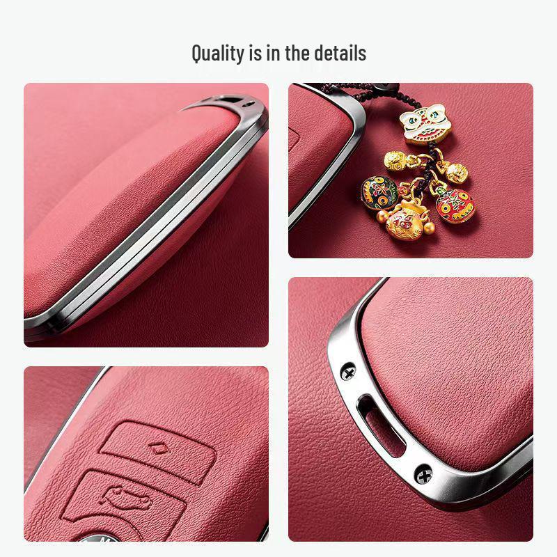 Compatible with Land Rover Range Rover Key Case: Evoque, L Discovery 4/5, Sport Version, Velar, Defender, Autobiography Buckle.