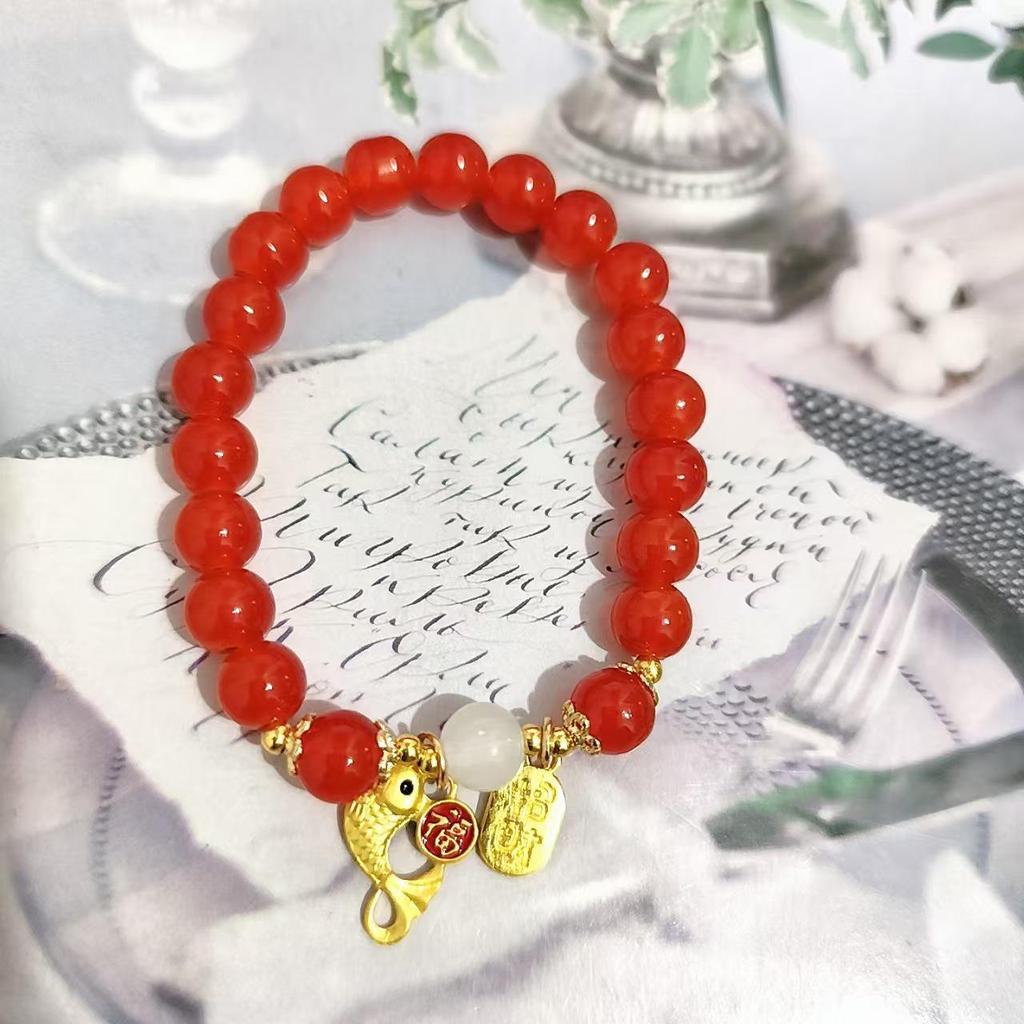 Dodo Hot Hetian Jade Rabbit Bracelet, Women's Niche Design - High Value Student or Bestie Gift