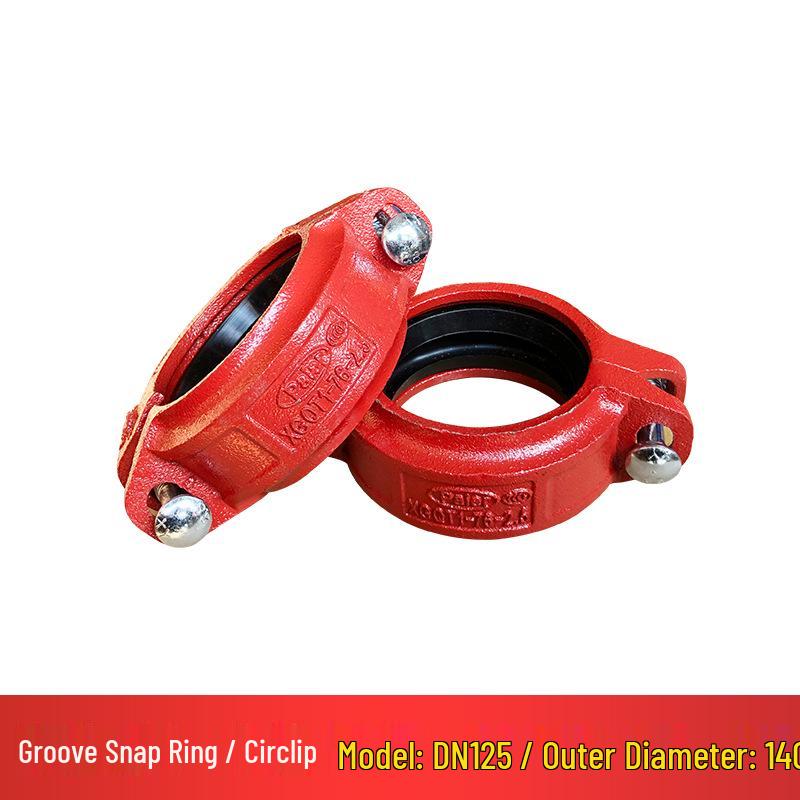 Firefighting Grooved Clamp Reducing Tee Fittings