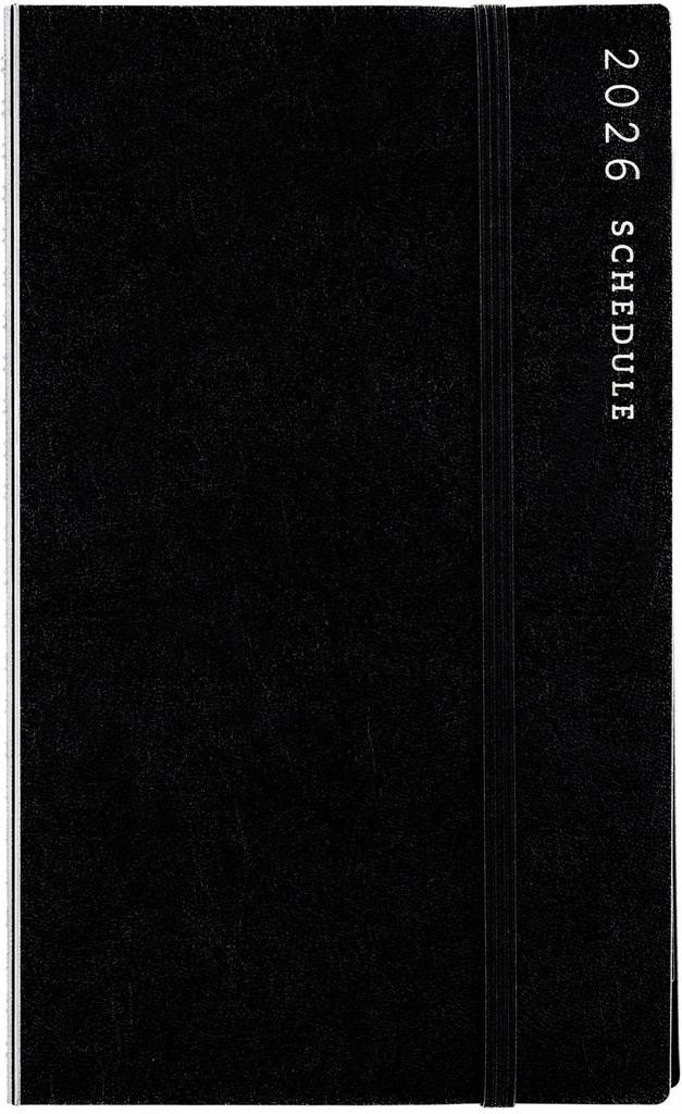 Takahashi 2026 A5 Weekly Ring 90 January Diary, Slim, Left, Black, No. (Starts 2026)