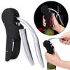 Aluminum Alloy , Wine Opener Compact Vertical Wine Bottle Opener With Foil Cutter,wine Stopper And Extra Spiral