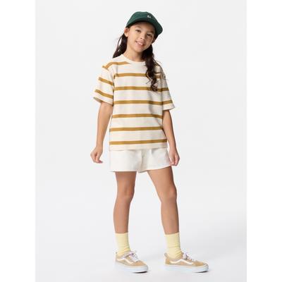 Japan Air Rhythm Cotton Striped Crewneck Tee