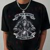 Arthritis & Ibuprofen Awareness Motorrad T-Shirt Moto Fahrer Herren Freizeit Rundhals Oberteile T-Shirt 2