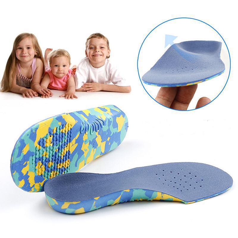 Children's Arch Support Insoles for Flat Feet, In-Toeing, Out-Toeing, and X-Leg Correction