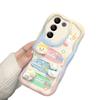 Applicable To Vivos17 Mobile Phone Case X90/80 Girls Cute Three-dimensional Pigment Duck Y77e/76 Cartoon Silicone