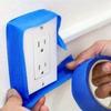 7 Rolls Blue Painter Tape Adhesive Masking Tape for Home Office School DIY Art Crafts Labels