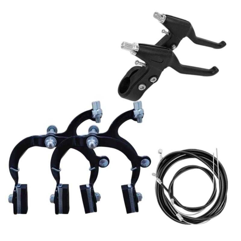 1 Juego Frenos de Bicicleta Tipo C Pinzas de Freno Bicicleta de Carretera Frenos Delanteros y Traseros Pinza de Tirado Lateral Frenos Traseros y Delanteros de Bicicleta Duradero