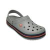 Crocs Crocband Clog Light Grey Navy Unisex Sneakers 11016-01U