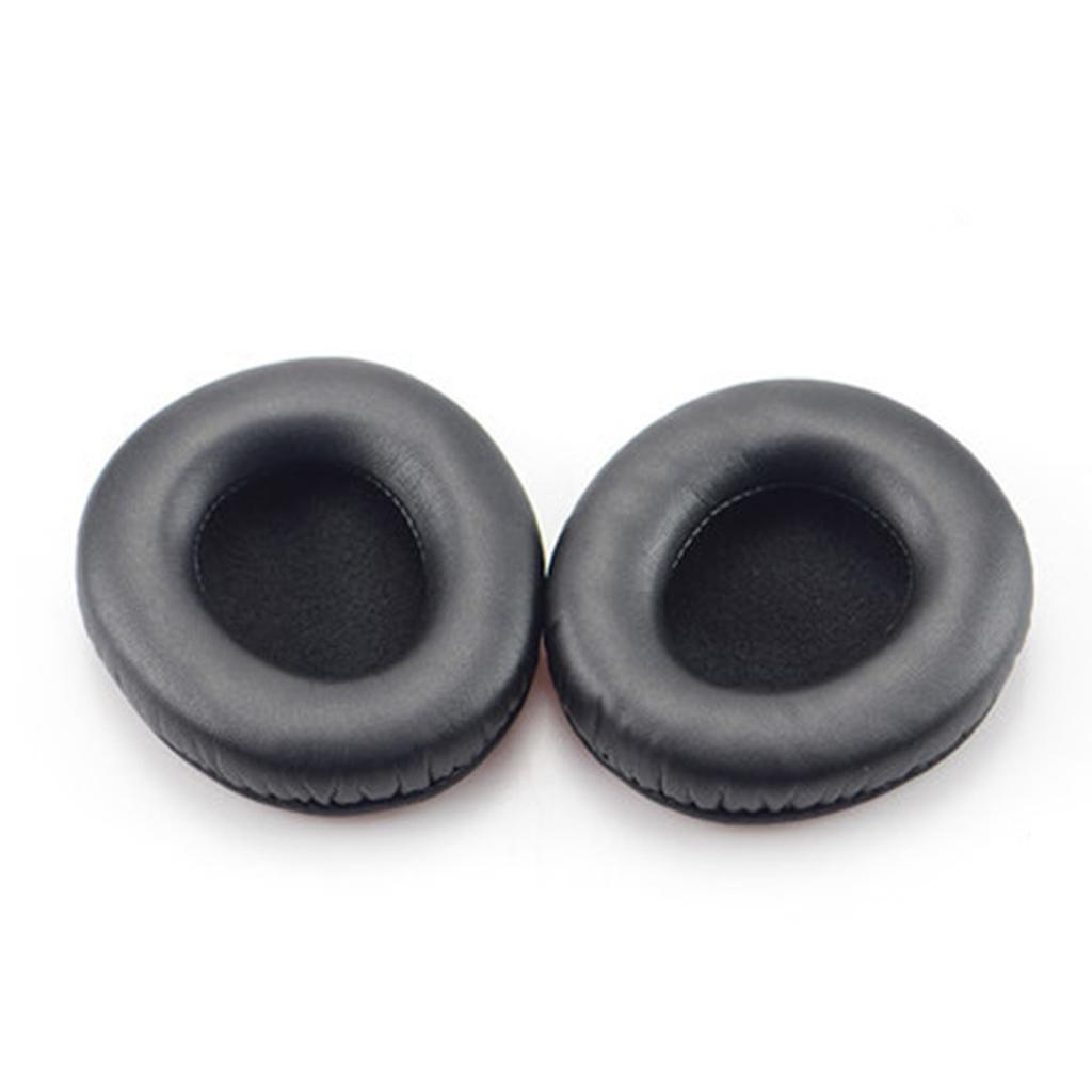 1Pair Leather Ear Pads Ear Cushion Cover Earpads for Creative Aurvana Live1 Headphone Memory Foam Earcups