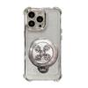 Fengsheng Shuiqi rotating bracket is suitable for Apple 16e mobile phone case 13pro electroplating anti-drop 15 Guofeng 14 Silicone 17