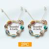 DIY Natural Bracelet Accessories Colorful Rope Colorful Shell Bracelet Adjustable Length Women's Summer Fashion Beach