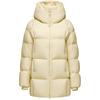 Tanboer Women's Mid-length Hooded Puff Down Jacket