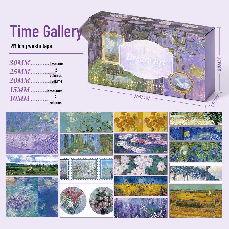 

Набір ретро ваші-скотчу Xinmo - 18 рулонів для DIY журналів та прикраси блокнотів