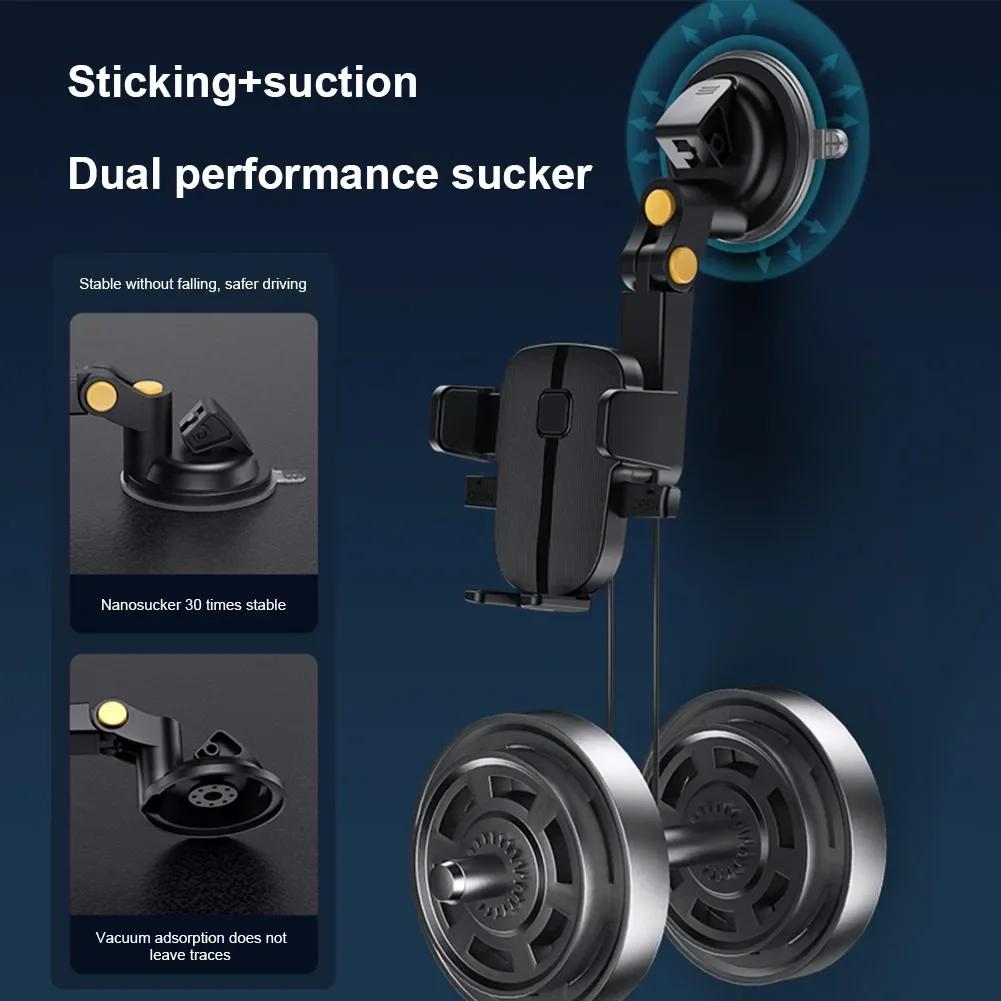 Suport telefon mobil NOU suport auto cu rotație de 360 de grade, suport de bord auto cu ventuză, accesorii auto