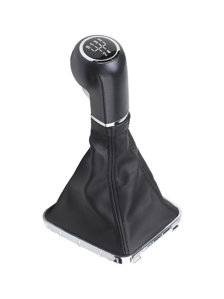 For Opel Zafira B 2005 To 2015 Manual Transmission Gear Shift Knob with Matching Boot Cover for Interior Upgrade