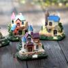 Mini dům Miniatura Dům víla Zahrada Mikro krajina Domácí dekorace Náhodné