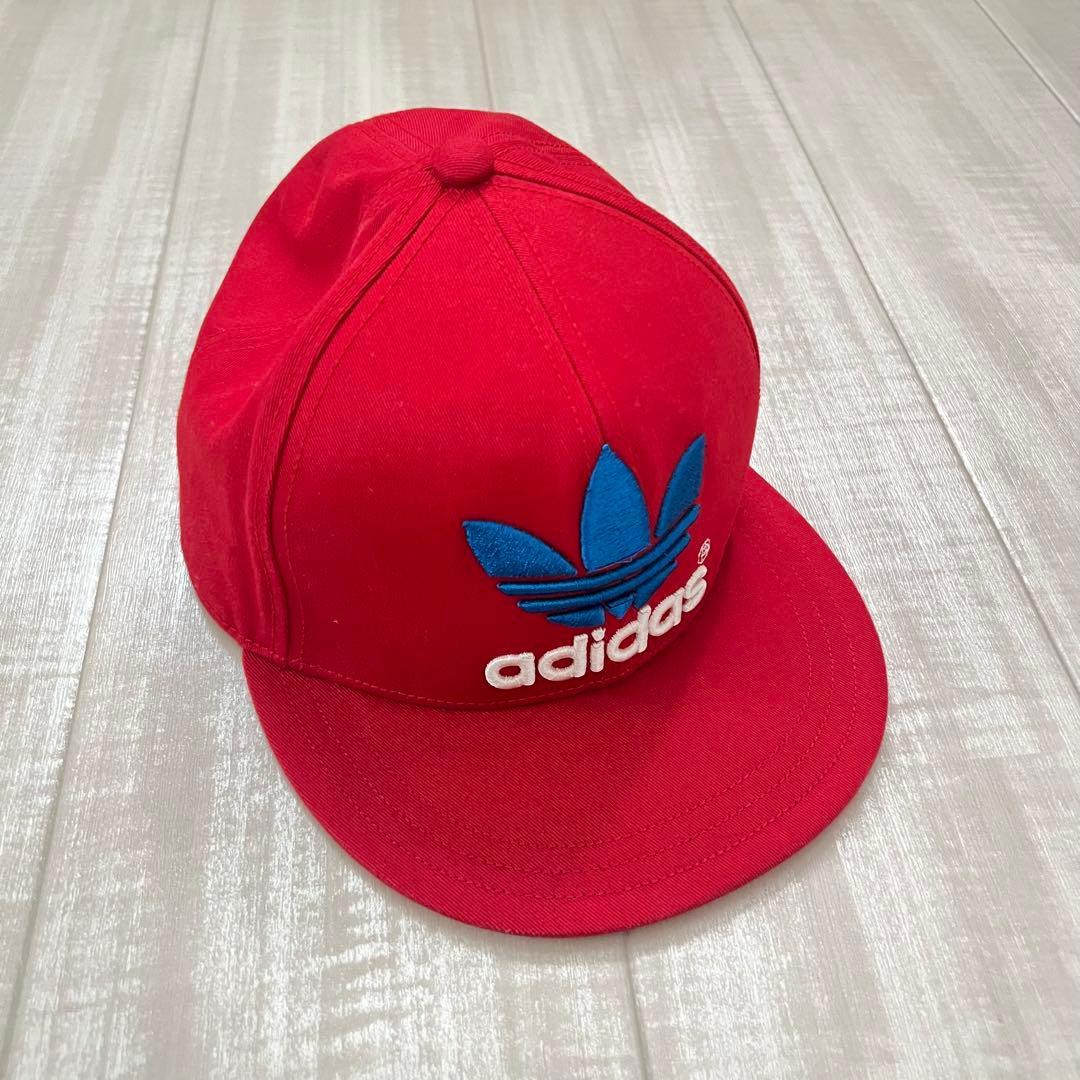 Used adidas Originals Trefoil Cap Red