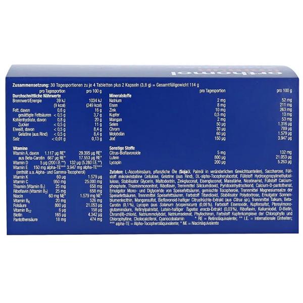 Immunity Complex, Immun Caps Tabs, Orthomol 30 Packs (36605009)