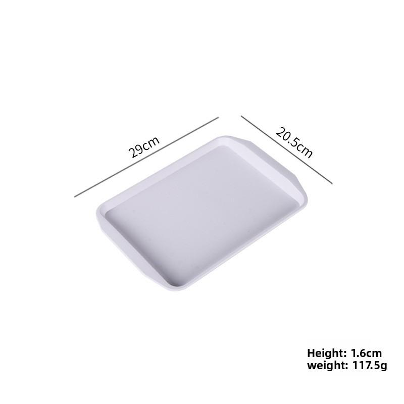 Rectangular Restaurant Fast Food Thickened Serving Kindergarten Tray